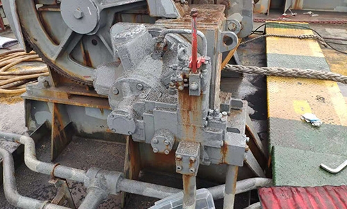 Maintenance of windlass winch