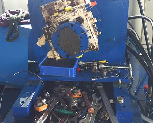 Hydraulic pump motor