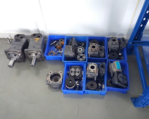 Hydraulic pump motor