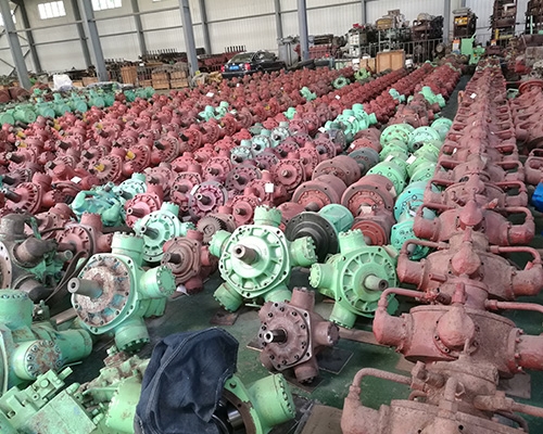 Hydraulic pump motor