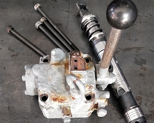 Hydraulicefficiency operated valve